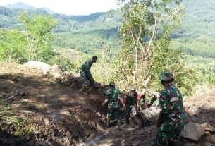 Tujuan Gorong gorong Yang Di Pasang Satgas TMMD Ke - 111 Kodim Bone