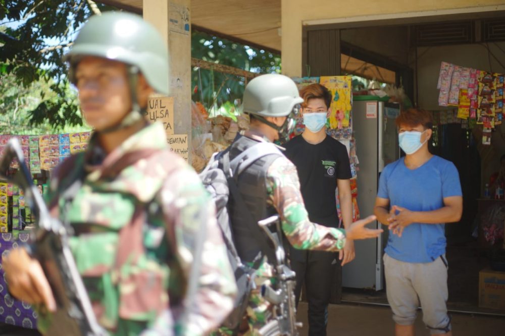 Upaya Cegah Penyebaran Covid-19 di Wilayah Rindam XII/Tpr