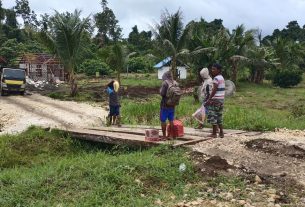 Warga Kampung Dorba Sangat Menghargai Kehadiran Satgas TMMD