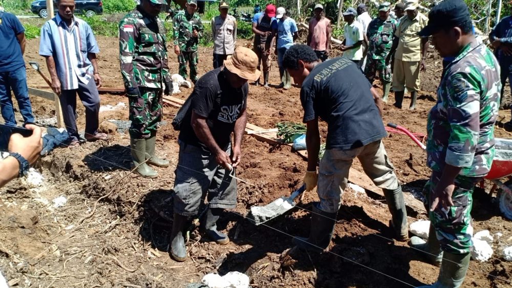 Warga Kampung Dorba Ucapkan Terima Kasih kepada TNI