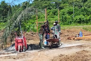 Warga Wujudkan Mimpinya Melalui TMMD