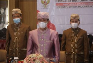 Bupati Lampura ikuti Upacara peringatan harlah Pancasila