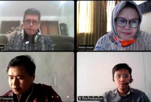 Duta Besar Palestina Zuhair Al-Shun Berbincang-bincang dengan Pengusaha Pers Siber Indonesia