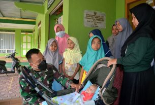 Dandim Boyolali Berbagi Kebahagiaan Dengan Anak Panti Asuhan