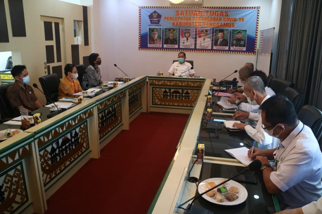 Wakil Bupati Tanggamus Menerima Audiensi YSTC