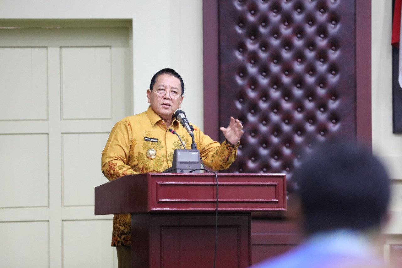 Gubernur Arinal Buka Acara Sosialisasi Pemahaman Pengisian Jabatan Pimpinan Tinggi di Instansi Pemerintah untuk Kepala Daerah Pemenang Pilkada Serentak 2020