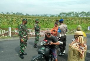 Gelar Operasi Bersama, Forkopincam Pracimantoro Himbau Warga Disiplin Terapkan Protkes