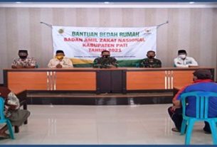 Baznas Ikut Peduli Dengan Program Bedah Rumah