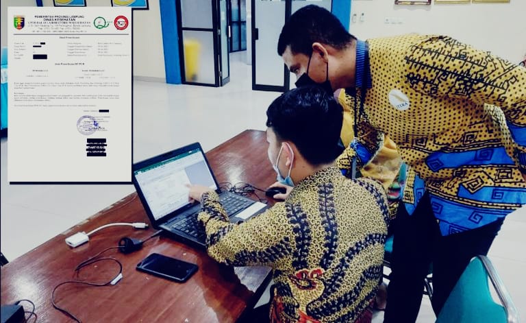 Andre Febrianto-Heriansyah, Dosen ITERA Buat Aplikasi Tanda Tangan Digital Labkesda, Antisipasi Surat Tes COVID-19 Palsu