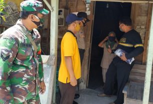Babinsa Tamansari Aktif Dampingi Satgas PPKM Tingkat Desa