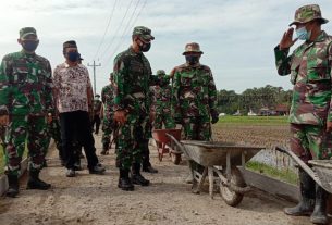 Danrem 073/Makutarama Bangga Dengan Semangat Satgas TMMD Kodim Pati