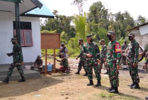 Danrem 172/PWY Tinjau Lokasi Pelaksanaan TMMD Kodim 1712/Sarmi