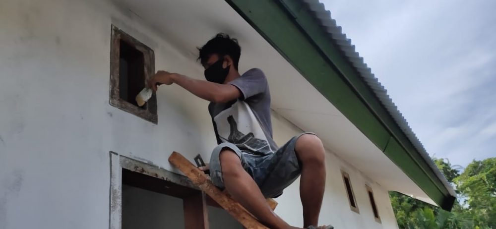 Dansatgas TMMD Kodim 1712/Sarmi Dibuat Kagum Masyarakat Kampung Dorba