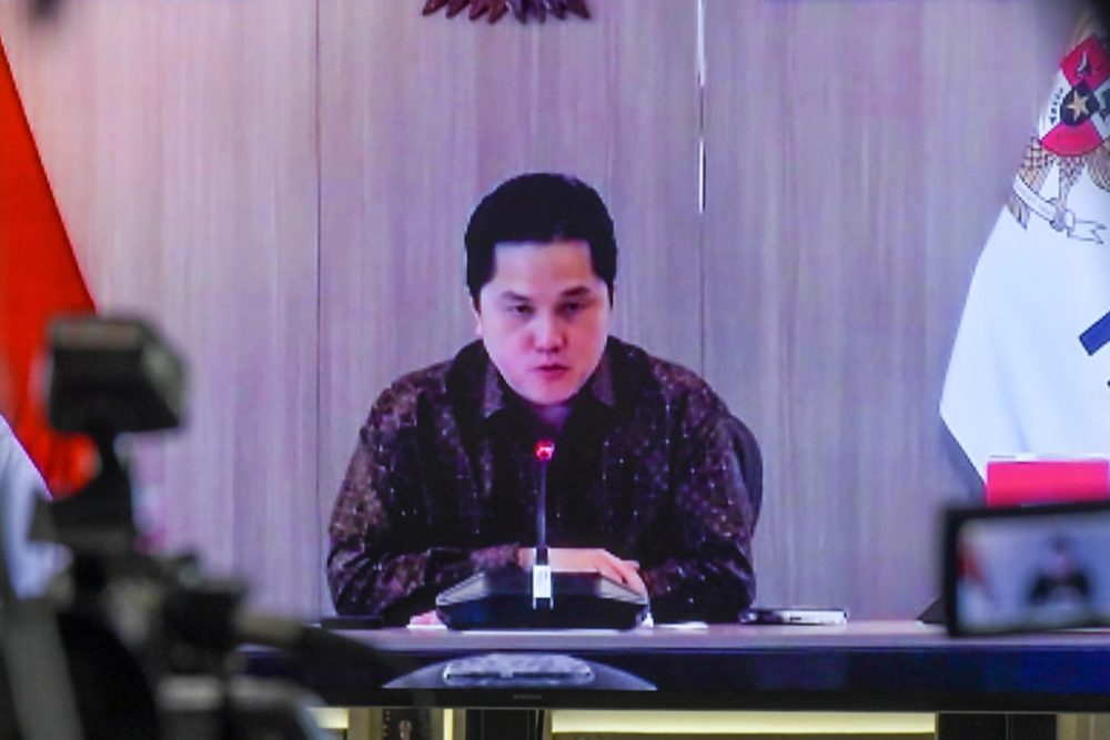 Erick Thohir Pastikan Dukungan BUMN dalam Penanganan Pandemi