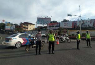 Jalan Ditutup, Bandar Lampung berlakukan PPKM Darurat