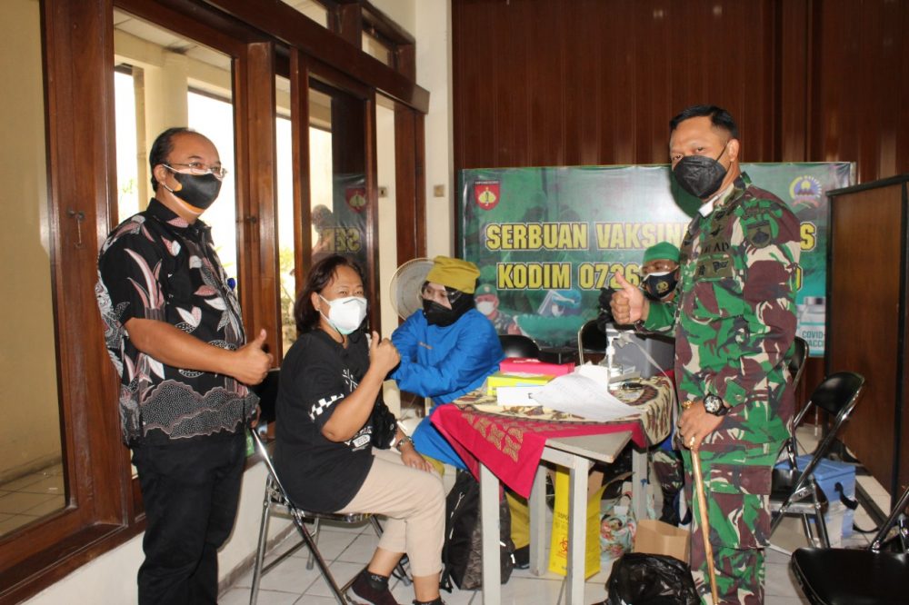 Kodim 0726/Sukoharjo Gandeng Apindo, Sasar Vaksinasi bagi Pekerja Pabrik