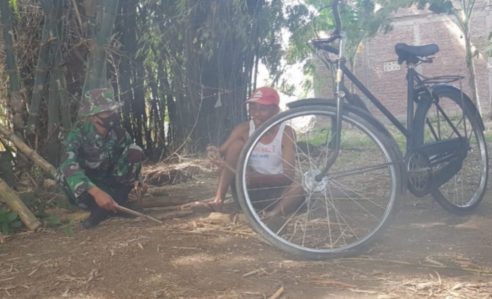 Komentar Positif Sarman Selama Kegiatan TMMD Berlangsung