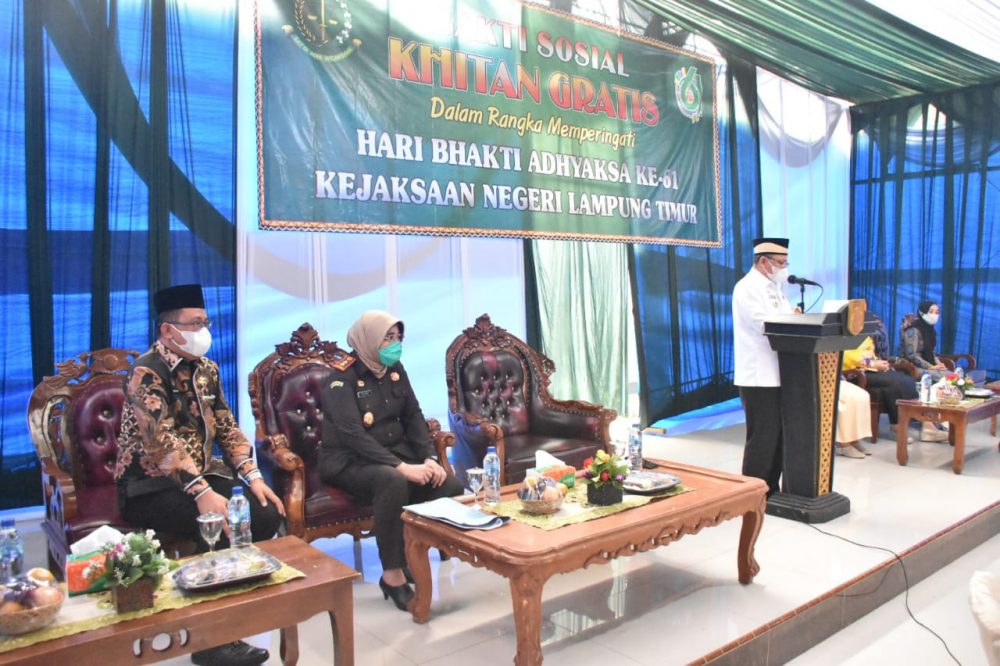 M Dawam Memberikan Apresiasi Tinggi di Hari Bhakti Adhyaksa ke-61 Kejari Lamtim