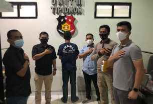 Mantan Kades Way melan Ditahan Unit Tipidkor Polres Lampung Utara