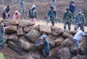 Melalui program TMMD, Tumbuhkan Jiwa Kerja Sama dan Gotong-royong