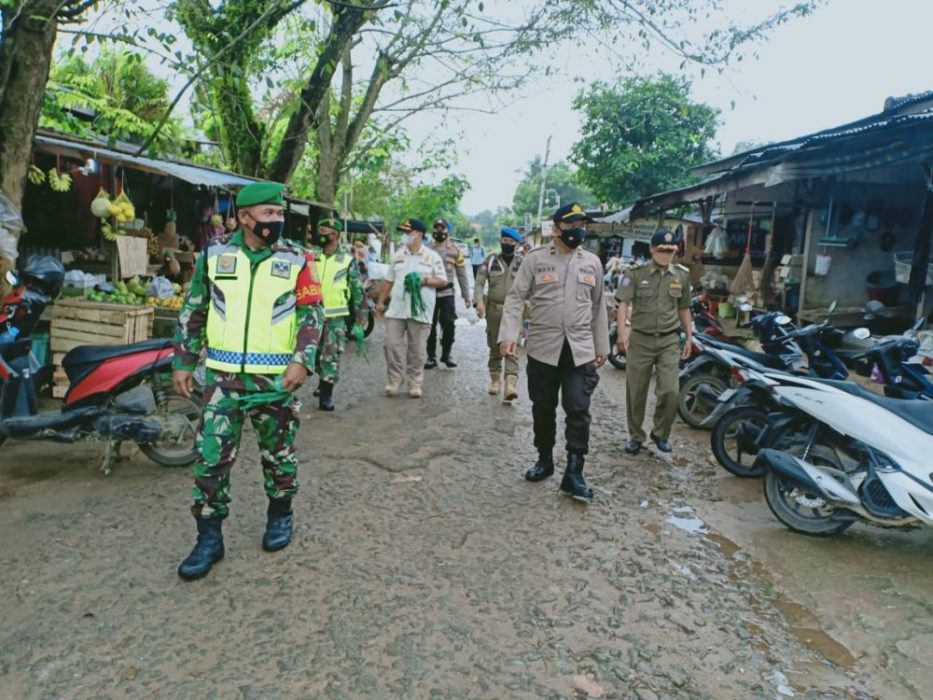 Memperketat PPKM Mikro TNI-Polri dan Intansi Terkait Gelar Operasi Yustisi
