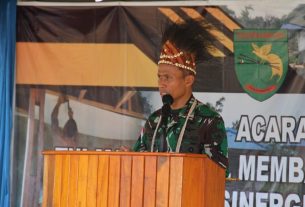 Pangdam XVII/Cenderawasih: TMMD Wujudkan Kemanunggalan TNI dengan Rakyat