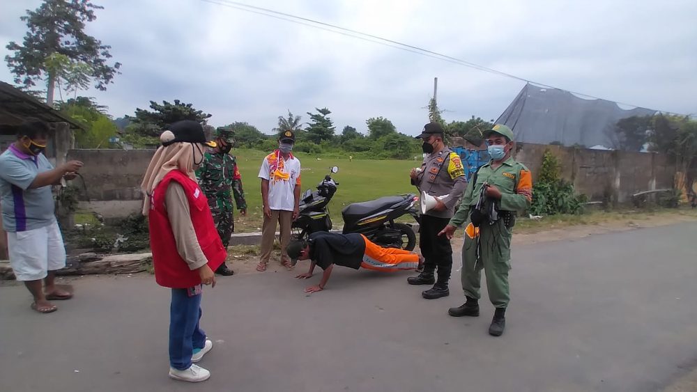 Patroli Gabungan Patuhi Protokol Kesehatan