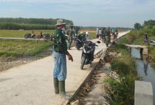 Pembangunan Jalan Betonisasi Oleh Satgas TMMD Sudah Mulai Dimanfaatkan Warga