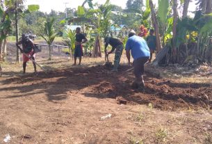 Pembersihan Jelang Acara Penutupan TMMD Kodim Sarmi