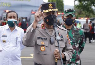Pemerintah Provinsi Lampung dukung pelaksanaan Kegiatan Vaksinasi Covid-19 Keliling yang digelar Polda Lampung