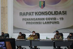 Pemprov Konsolidasikan Kabupaten dan Kota dalam Penanganan Covid-19