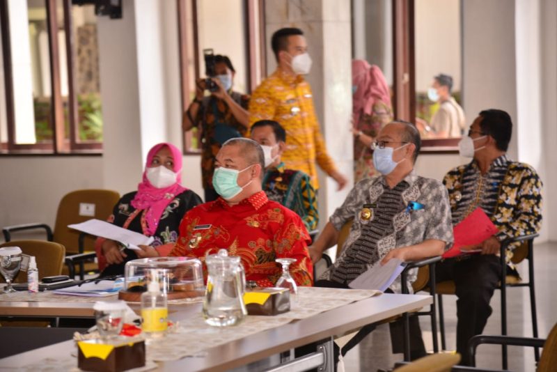 Penyebaran Stagnan, Pemkab Mesuji Optimis Keluar Zona Orange Covid-19