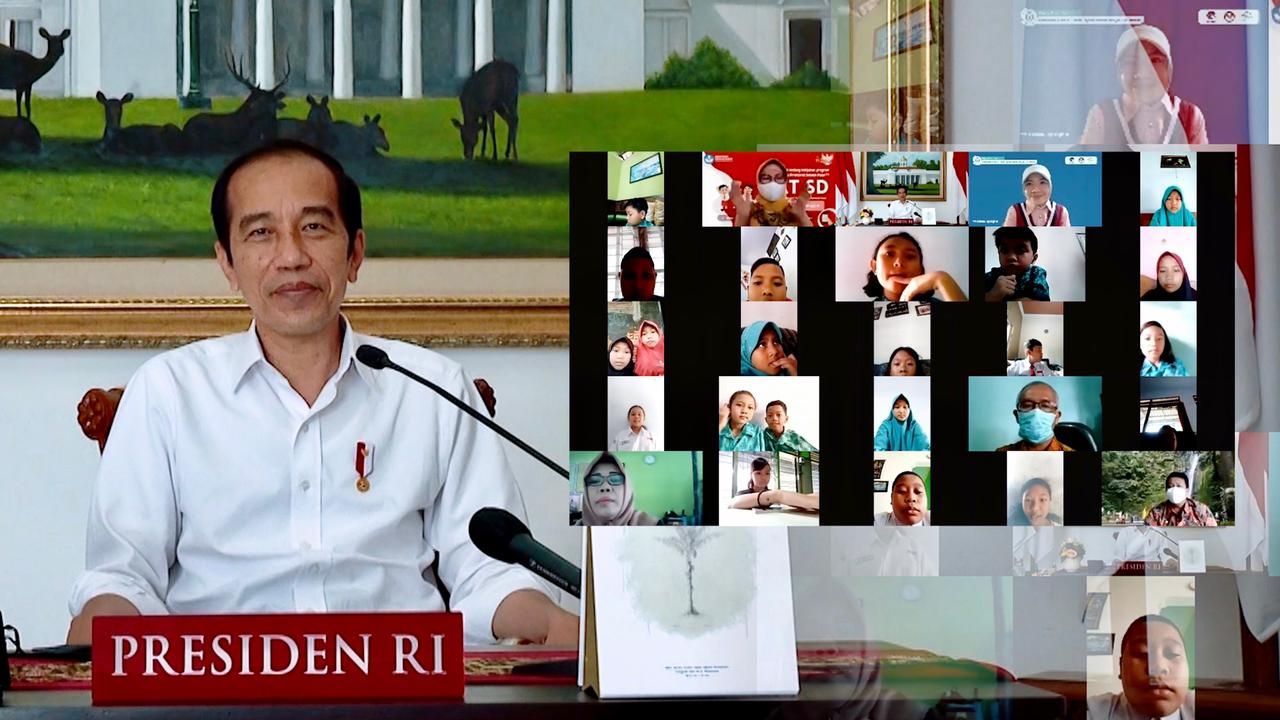 Pesan Presiden Jokowi di Hari Anak Nasional 2021: Tetap Semangat Belajar Meski Tidak di Sekolah
