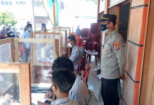 Polres Lampung Utara Amankan penyaluran BST