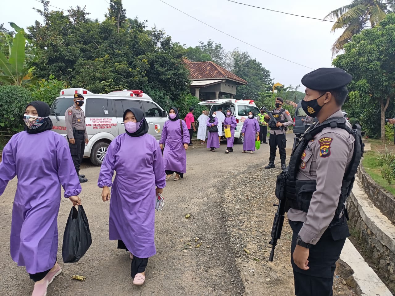 Polres Tubaba serta Pemkab Kembali Targetkan Vaksin Untuk Masyarakat