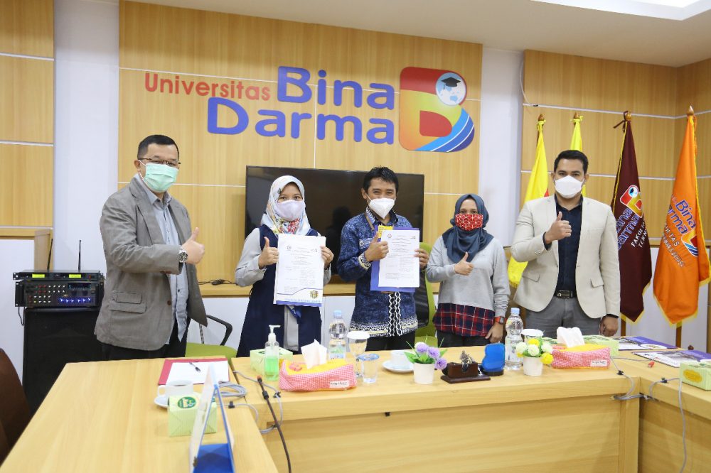 Prodi SK PTS Terbaik se-Sumbagsel ini MoA dengan Universitas Bina Darma Palembang