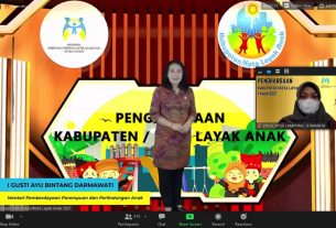 Provinsi Lampung Terima Penghargaan Dari Menteri PPPA