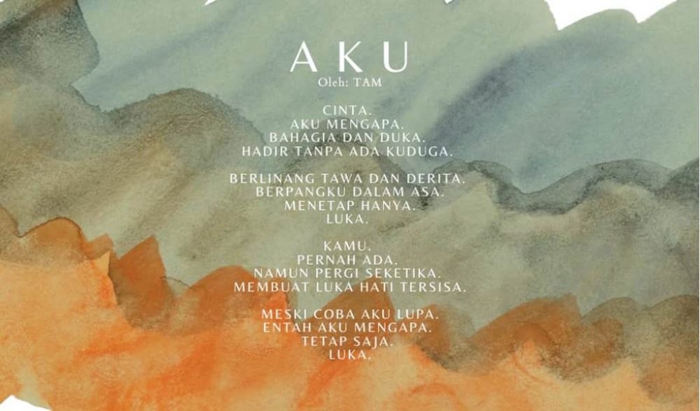 Puisi Patidusa: AKu