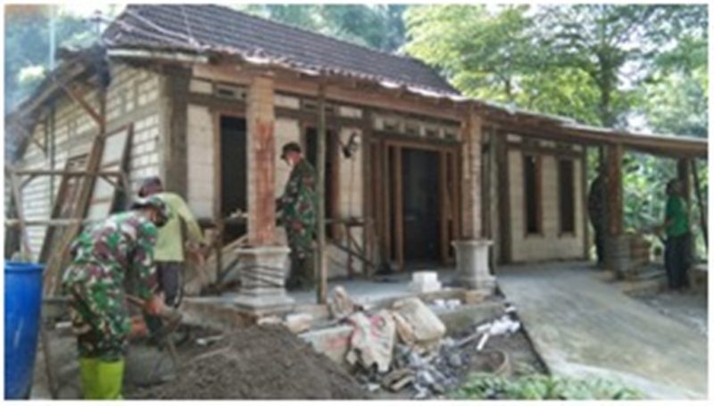 Rumah Yang jadi Impian selama ini akhirnya Terwujud Berkat Keberadaan TNI