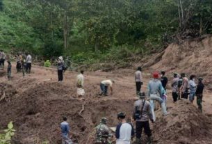 SATGAS TMMD KE 111 KODIM 1407 BONE, MELIBATKAN MASYARAKAT BERGOTONG RONYONG