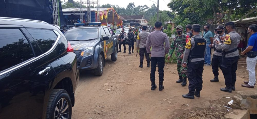 Satgas Covid-19 Lamtim Bubarkan Warga yang Nekat Gelar Hajatan