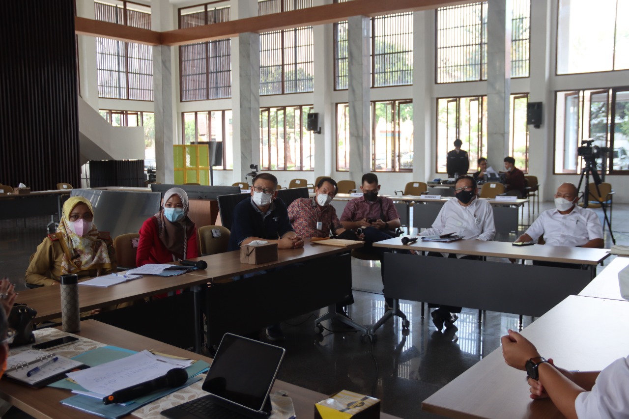 Sekdaprov gelar Rapat Teknis bersama Distributor Oksigen Medis