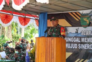 Semua Pekerjaan Sasaran Fisik TMMD Dipersembahkan untuk Rakyat