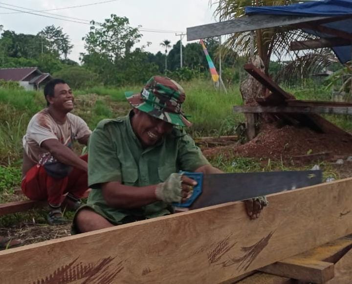 TMMD: Kedisiplinan Tinggi dan Tak Lupa Sedikit Bersenda Gurau