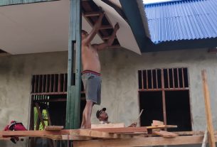TMMD Kobarkan Semangat Tanpa Mengeluh Sedikit Pun
