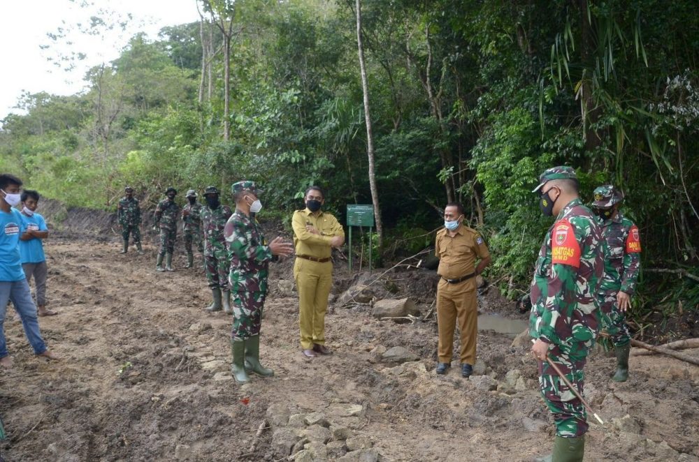 TMMD ke 111 TNI Hadir Dalam Perbaikan Inprastruktur Jalan