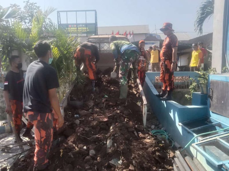 Talud Jalan Terus Dikebut,Ormas Pemuda Pancasila Turut Ambil Peran