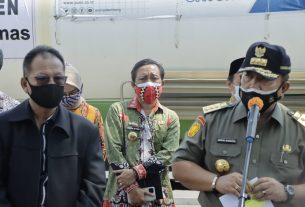 Terima Bantuan Liquid Oksigen, Gubernur pastikan Pasokan Oksigen di Lampung