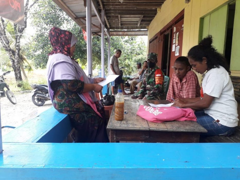 Tingkatkan Perekonomian Masyarakat Kampung melalui TMMD