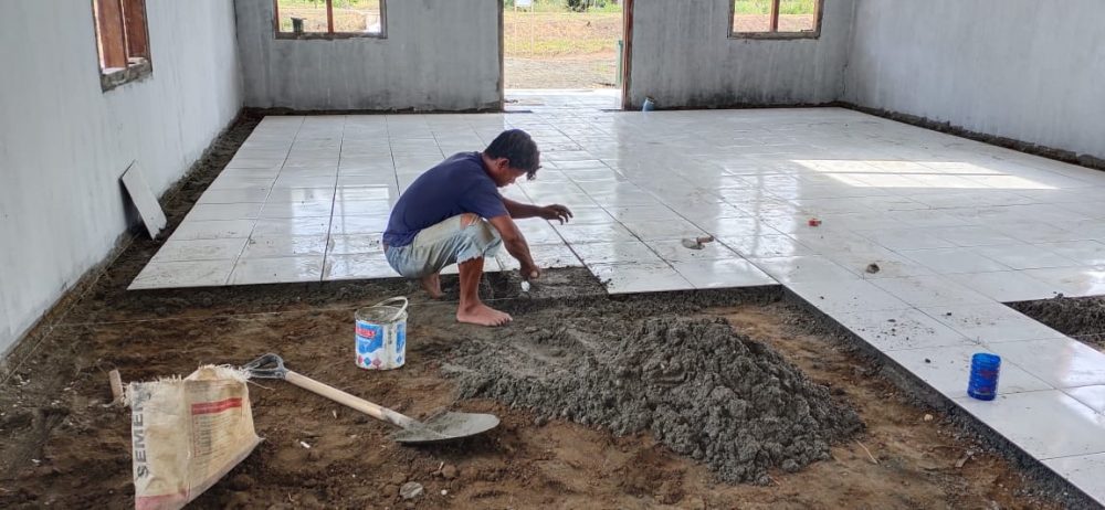 Warga Kampung Dorba Tak Luput dari Suksesnya Pelaksanaan TMMD
